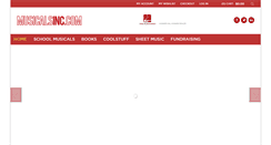 Desktop Screenshot of musicalsinc.com